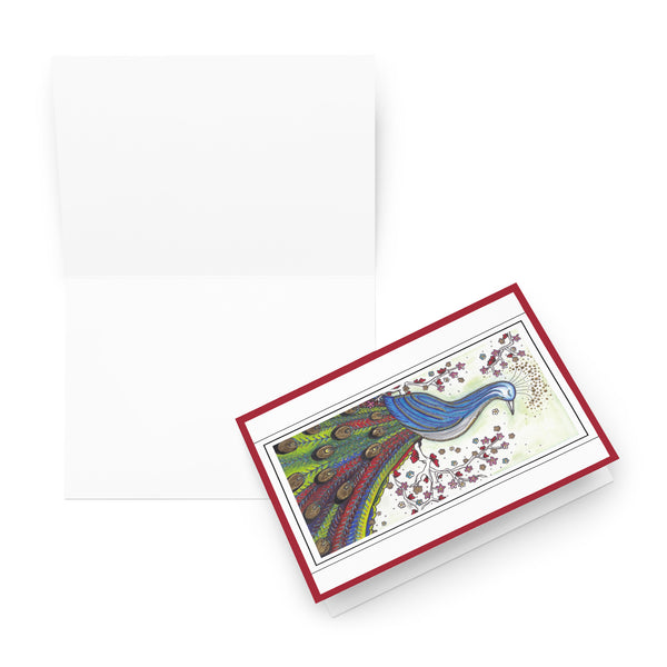 ‘Specially Unique’ (Red Border) 4YouAreBlessed [Large Size] Hand Drawn Greeting Card