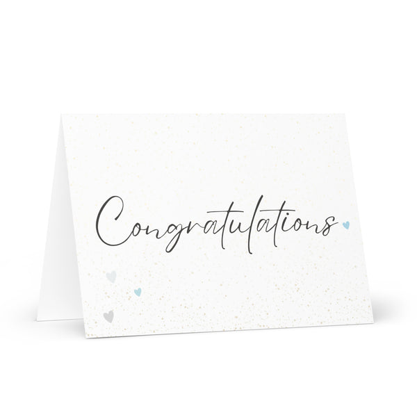 Plain and Simple Congratulations (With a Few Brand Colour Hearts) 4YouAreBlessed Greeting Cards